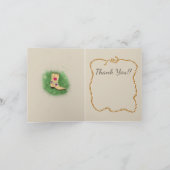 Carte de remerciements Portrait de cheval (Intérieur)