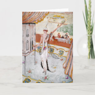 Carte De Remerciements Portrait de Ma Soeur, Carrie W. Stettheimer