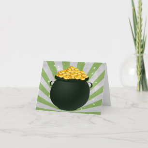 Carte De Remerciements Pot o' Gold