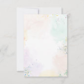 Carte De Remerciements Pottery Painting Party (Dos)