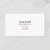 Carte de remerciements pour animaux de compagnie,  (Dos)