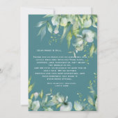 Carte de Remerciements pour Baby Shower Les Animau (Dos)