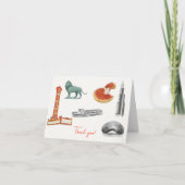 Carte de remerciements pour Chicago mariage (Devant)