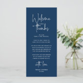 Carte de Remerciements pour Couverts de Table de B (Debout devant)