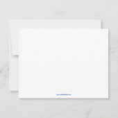 Carte de remerciements pour enfants (Dos)