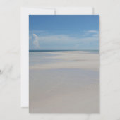 Carte de remerciements pour la photo de mariage de (Dos)