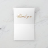 Carte de remerciements pour l'immobilier (Intérieur)