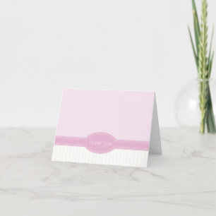 Carte de Remerciements pour Mariage ou Réception, 