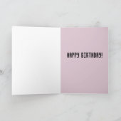 CARTE DE REMERCIEMENTS POUR SON ANNIVERSAIRE JOLIE DAME QUEEN CARDS (Intérieur)