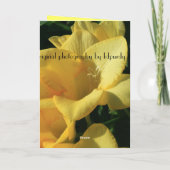 Carte de remerciements pour un ami (Dos)