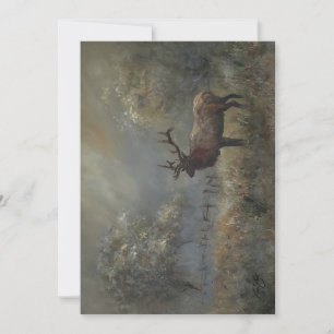 Carte De Remerciements Prairie de cerfs toutes occasions