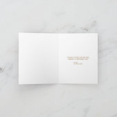 Carte De Remerciements Première année des animaux de la ferme (Intérieur)