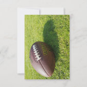 Carte De Remerciements Première année | Football 1er anniversaire (Dos)