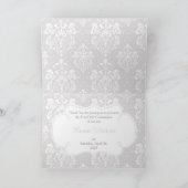 Carte De Remerciements Première communion de garçon blonde 'Merci' (Intérieur)