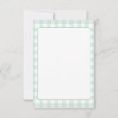 Carte De Remerciements Preppy Goose (Dos)