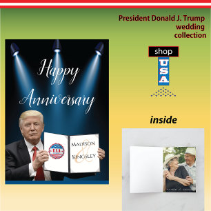 Carte De Remerciements Président Trump Joyeux Anniversaire de Fabrication