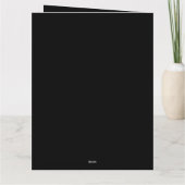 Carte De Remerciements Prêt à apprendre – Début de la 4e année  (Dos)