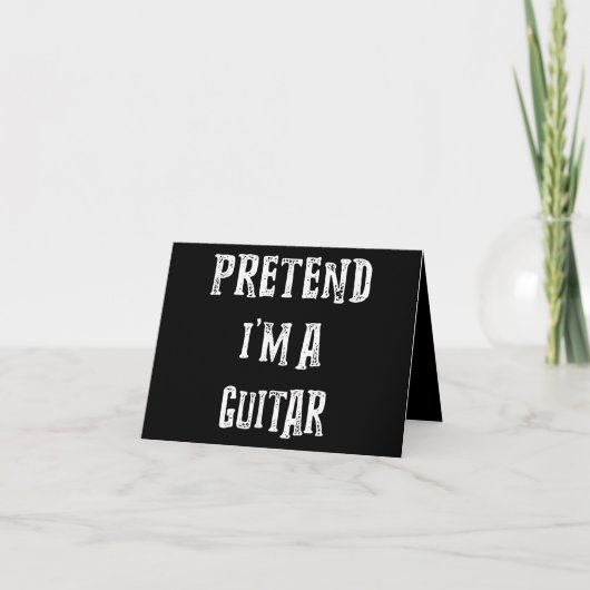 Carte De Remerciements Pretend I'm (Devant)