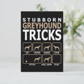 Carte De Remerciements Pride Lgbt Drapeau Gay Be Lesbian Whippet Lover Ca (Debout devant)