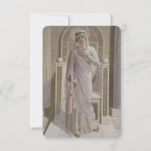 Carte De Remerciements Prière de la Mère Catholique après la Sainte Commu