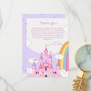 Carte De Remerciements Princess Royal Castle