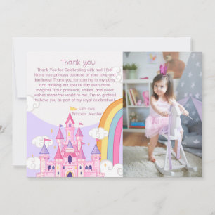 Carte De Remerciements Princess Royal Castle