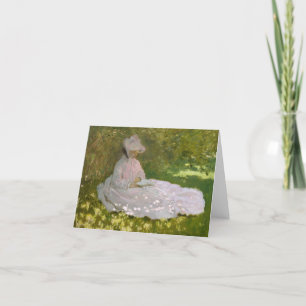 Carte De Remerciements Printemps - Claude Monet