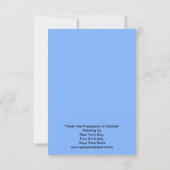 Carte De Remerciements Pris la possession d'options (Dos)