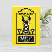 Carte De Remerciements Prix Jackass (Debout devant)