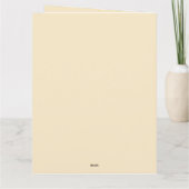 Carte De Remerciements Professeur de Grunge Industriel - Salle de classe  (Dos)