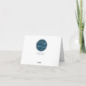 Carte De Remerciements Professionnel Médicale | Lumière dans le script ob (Dos)