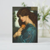 Carte De Remerciements Proserpine par Dante Gabriel Rossetti (Debout devant)