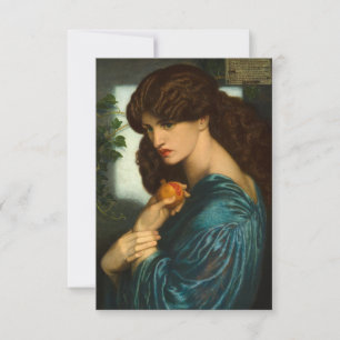 Carte De Remerciements Proserpine par Dante Gabriel Rossetti