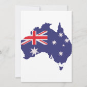 Carte De Remerciements Proud New Australian Citizen Card – Patriotic Gift (Dos)