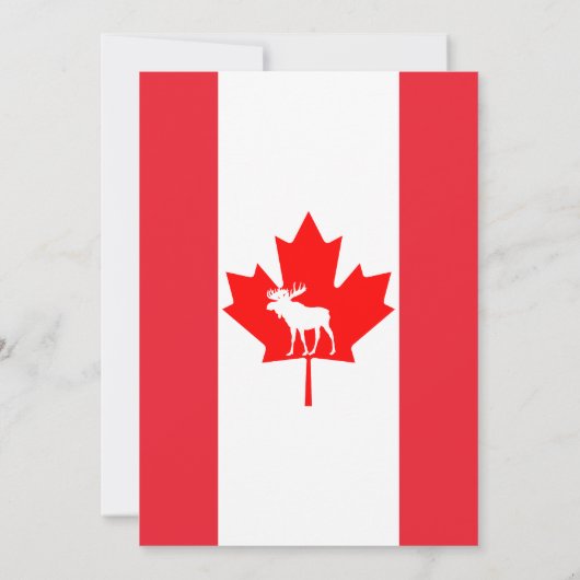 Carte De Remerciements Proud New Canadian Citizen Card – Patriotic Gift (Dos)