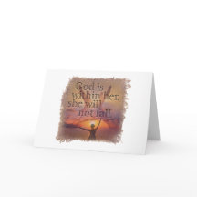 PSALM 46:5 - Greeting Card