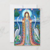 Carte De Remerciements Purissima, Mère la plus pure, 1927 par Joseph Stel (Devant)