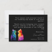 Carte De Remerciements 🌈  Purrfectly Yours: Purrfectly Big (Dos)