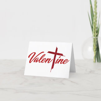 Carte De Remerciements Que Jésus Soit Votre Valentin