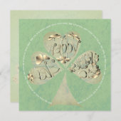 Carte De Remerciements "Que la route monte..." (Devant / Derrière)