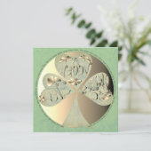 Carte De Remerciements "Que la route monte..."  (Debout devant)