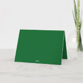 Carte De Remerciements Que les frasques commencent Drôle de Saint-Patrick (Dos)