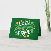 Que les frasques commencent Drôle de Saint-Patrick