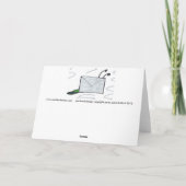 Carte De Remerciements Quelle Nice chose faites (Dos)