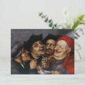 Carte De Remerciements Quentin Matsys - Accord d'achat (Debout devant)