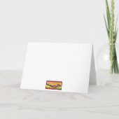 Carte De Remerciements Queue cachée (Dos)