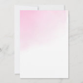 Carte De Remerciements Queue de sirène avec bulles Anniversaire (Dos)