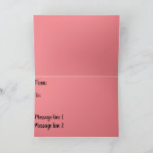 Carte de remerciements Rainbow (Intérieur)