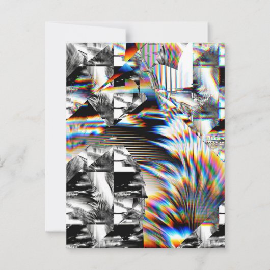 Carte de remerciements Rainbow Assaut (Devant)