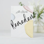 Carte De Remerciements Ramadan Kareem ! (Debout devant)